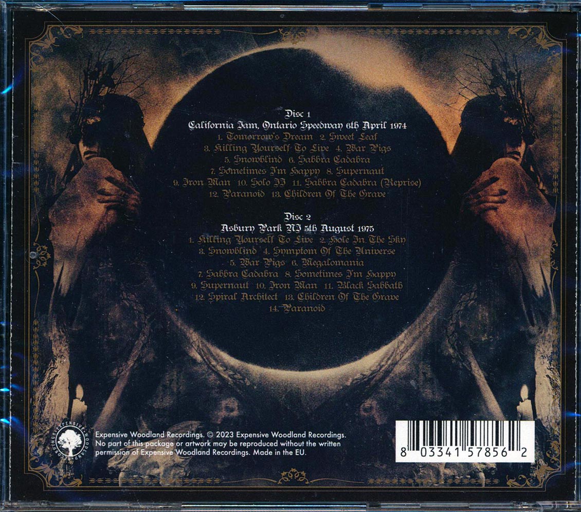 Black Sabbath - Live In The USA 1974 + 1975 (27 tracks) (2xCD)