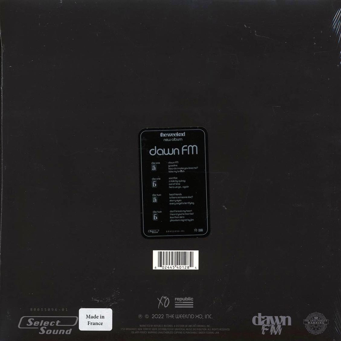 The Weeknd - Dawn FM (2xLP)