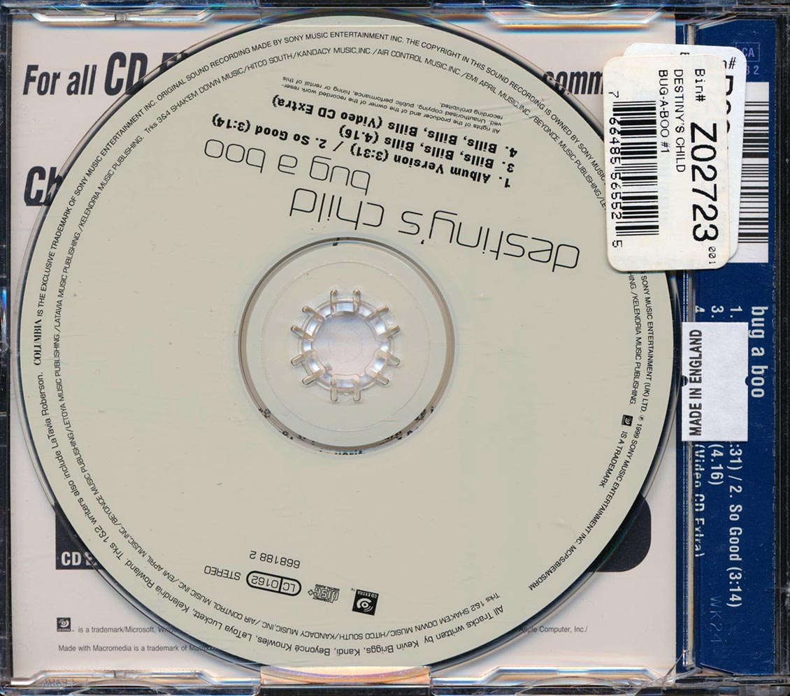 Destiny's Child - Bug A Boo