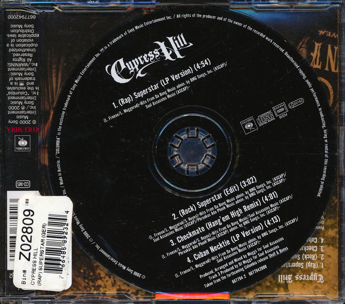Cypress Hill - Rap Superstar