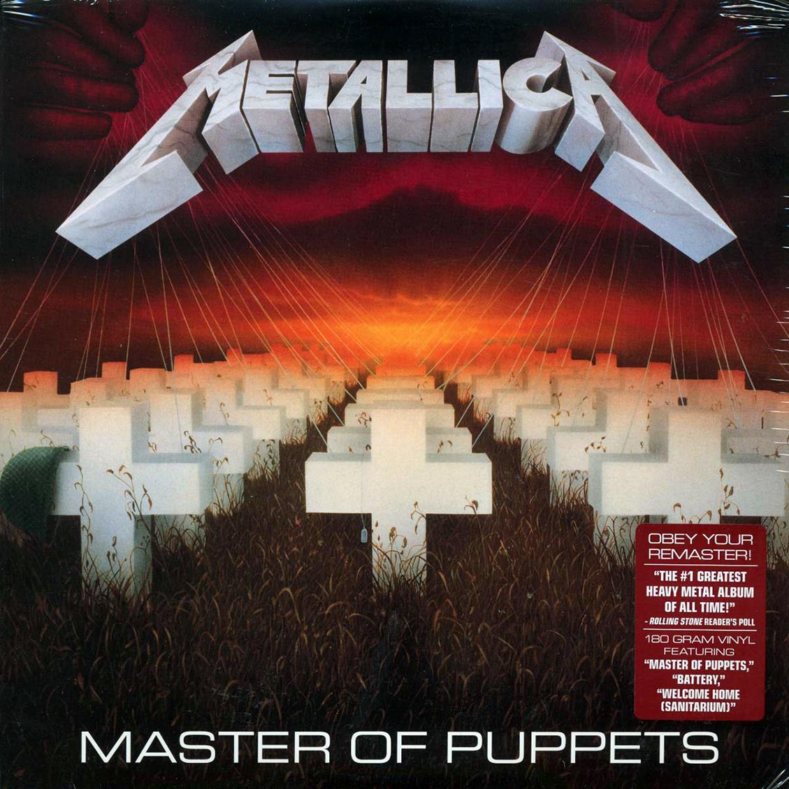 Metallica - Master Of Puppets (2017 PRESS) (180g) (remastered)