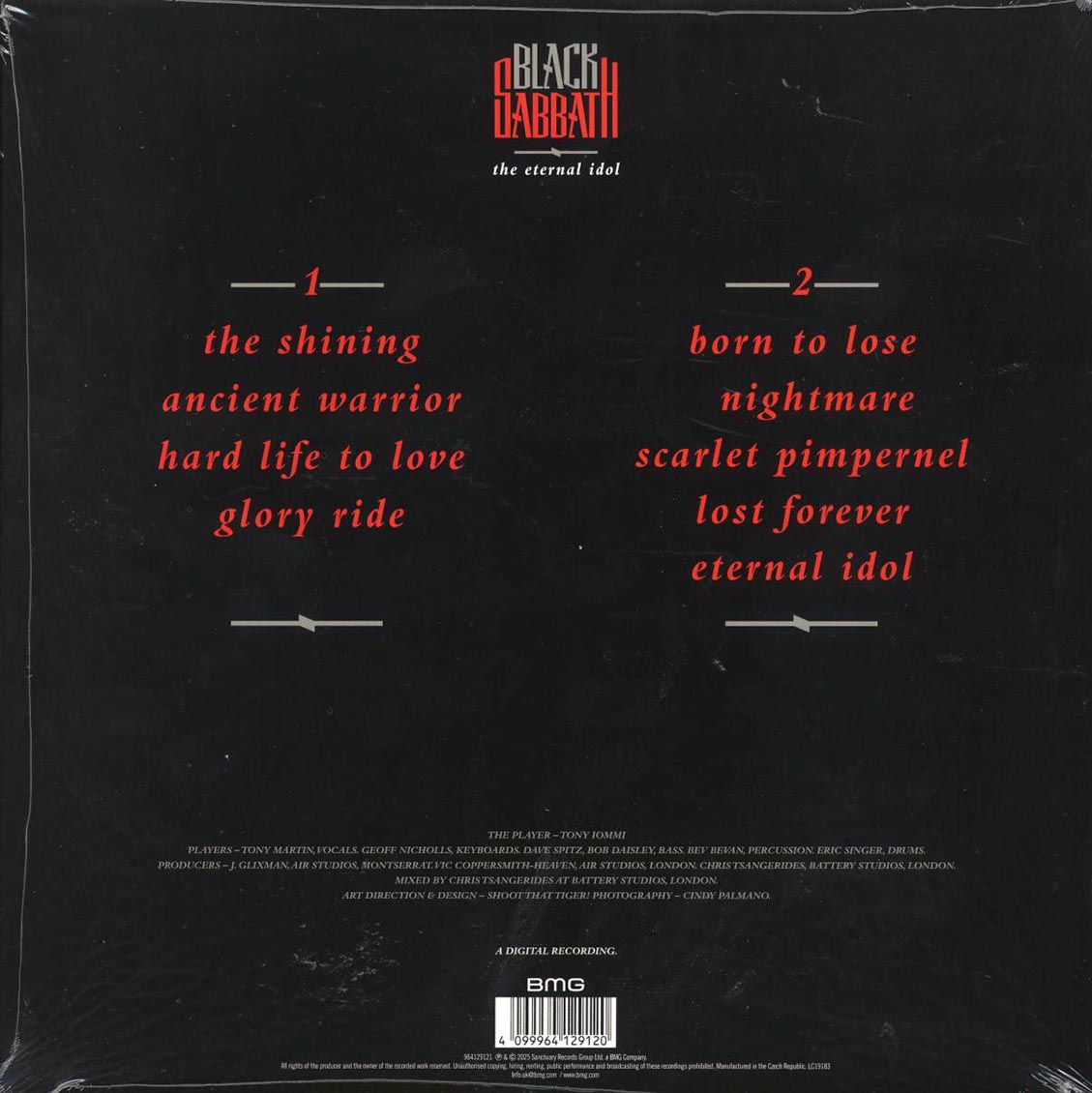 Black Sabbath - The Eternal Idol (RSD 2025) (ltd. ed.) (ruby vinyl) (remastered)