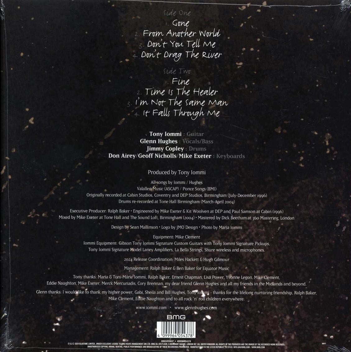 Tony Iommi, Glenn Hughes - The 1996 Dep Sessions (ltd. ed.) (blue vinyl)
