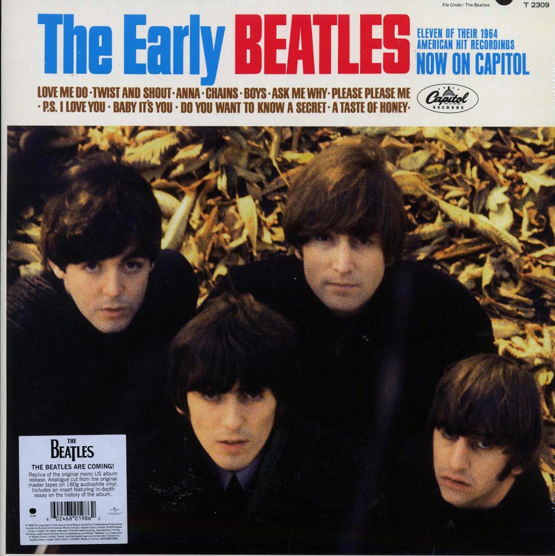 The Beatles - The Early Beatles (mono) (180g) (audiophile)
