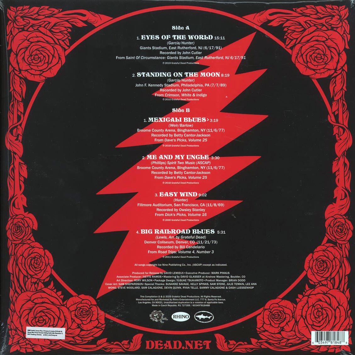 Grateful Dead - On A Back Porch Volume 1 (RSD 2025) (180g) (remastered)