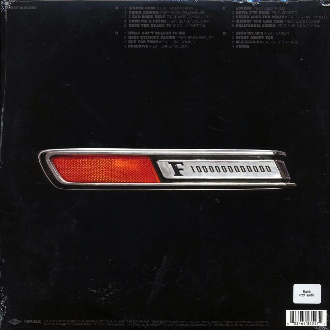 Post Malone - F-1 Trillion (2xLP)