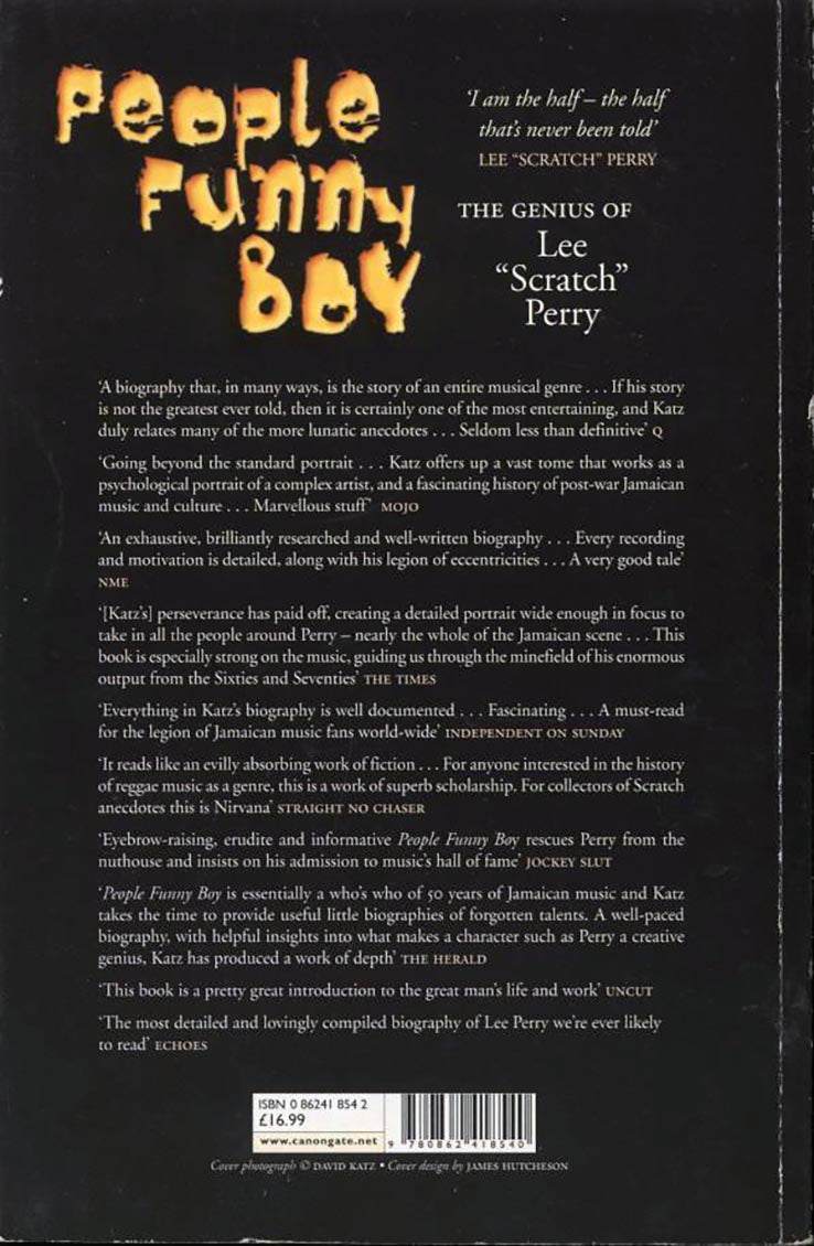 Book - David Katz - People Funny Boy: The Genius Of Lee Scratch Perry