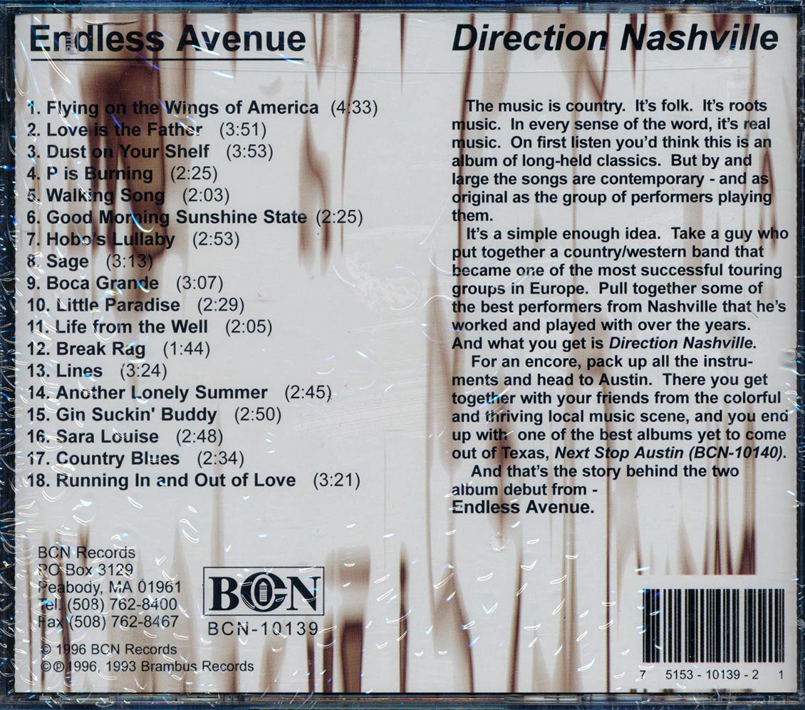 Endless Avenue - Direction Nashville
