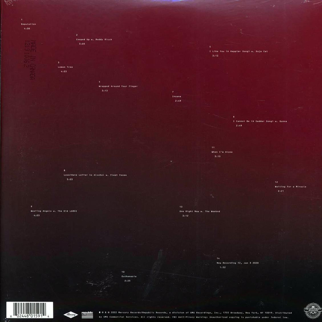 Post Malone - Twelve Carat Toothache (ltd. ed.) (2xLP) (yellow vinyl)