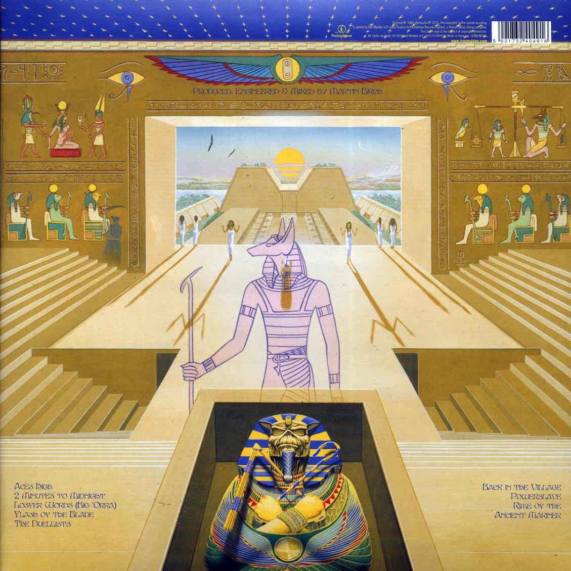Iron Maiden - Powerslave (Zeotrope Edition) (40th Anniv. Ed.) (ltd. ed.) (remastered) (picture disc)