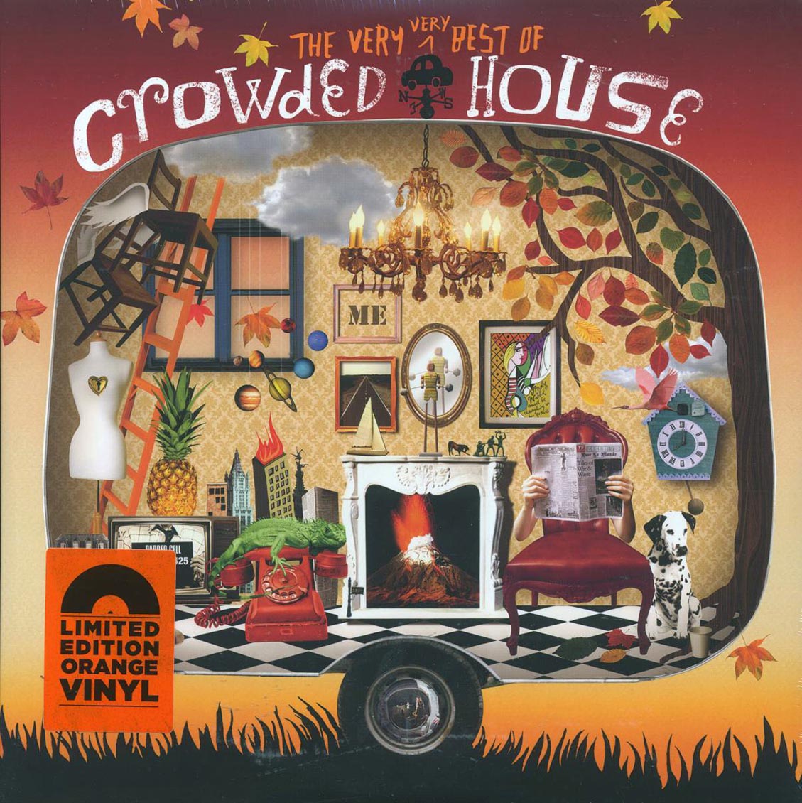 Crowded House - The Very Very Best Of Crowded House (ltd. ed.) (2xLP) (180g) (orange vinyl)