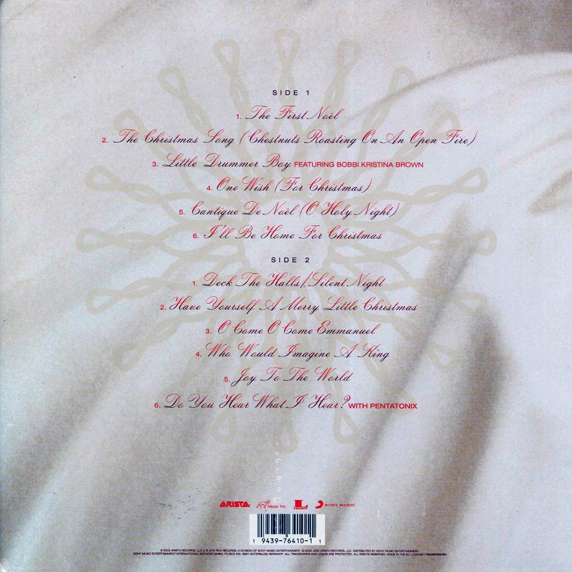 Whitney Houston - One Wish: The Holiday Album