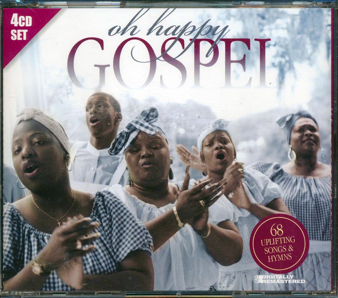 Edwin Hawkins Singers, LA Mass Choir, The Clark Sisters, Etc. - Oh Happy Gospel (68 tracks) (4xCD)