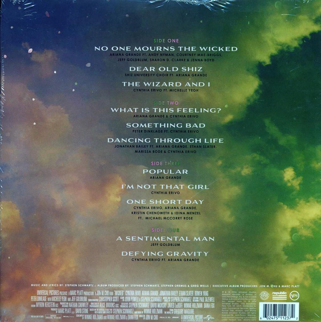 Ariana Grande, Cynthia Erivo, Stephen Schwartz, Etc. - Wicked: The Soundtrack (2xLP)