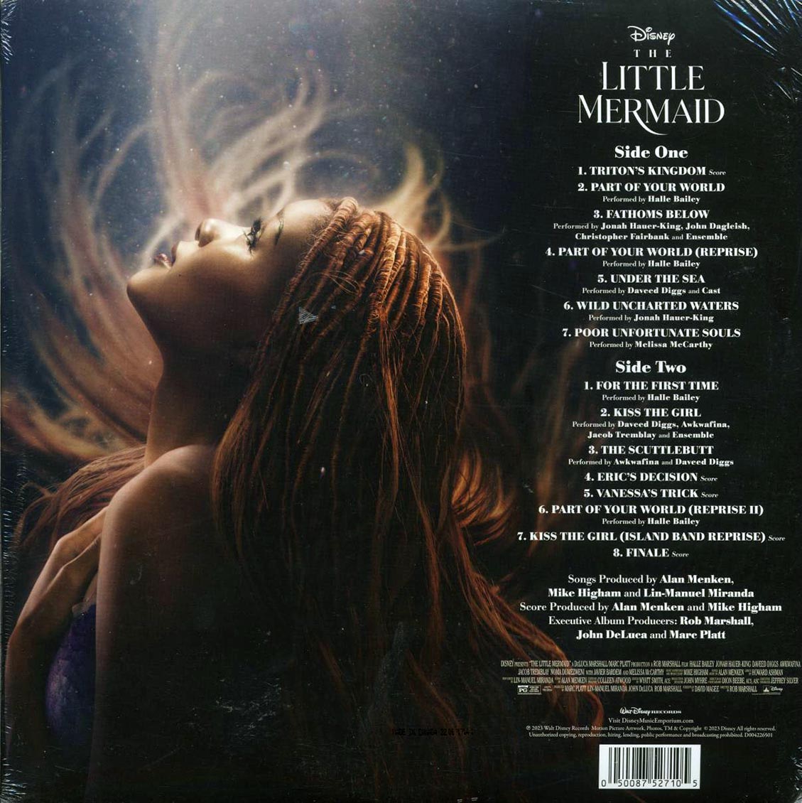 Alan Menken, Halle Bailey, Awkwafina, Daveed Diggs, Etc. - The Little Mermaid (ltd. ed.) (blue vinyl)