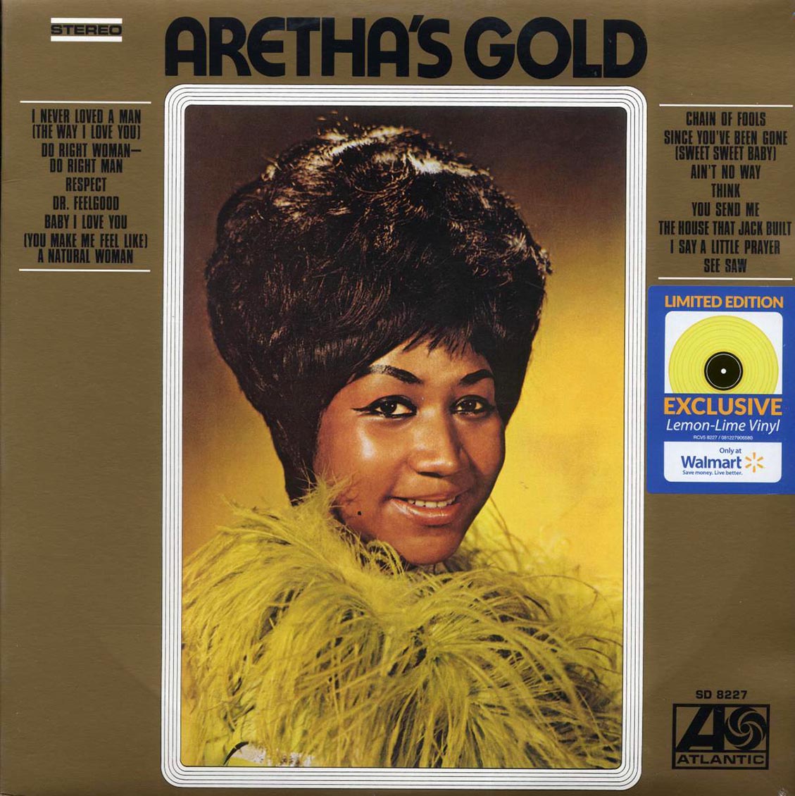 Aretha Franklin - Aretha's Gold (lemon/lime vinyl)