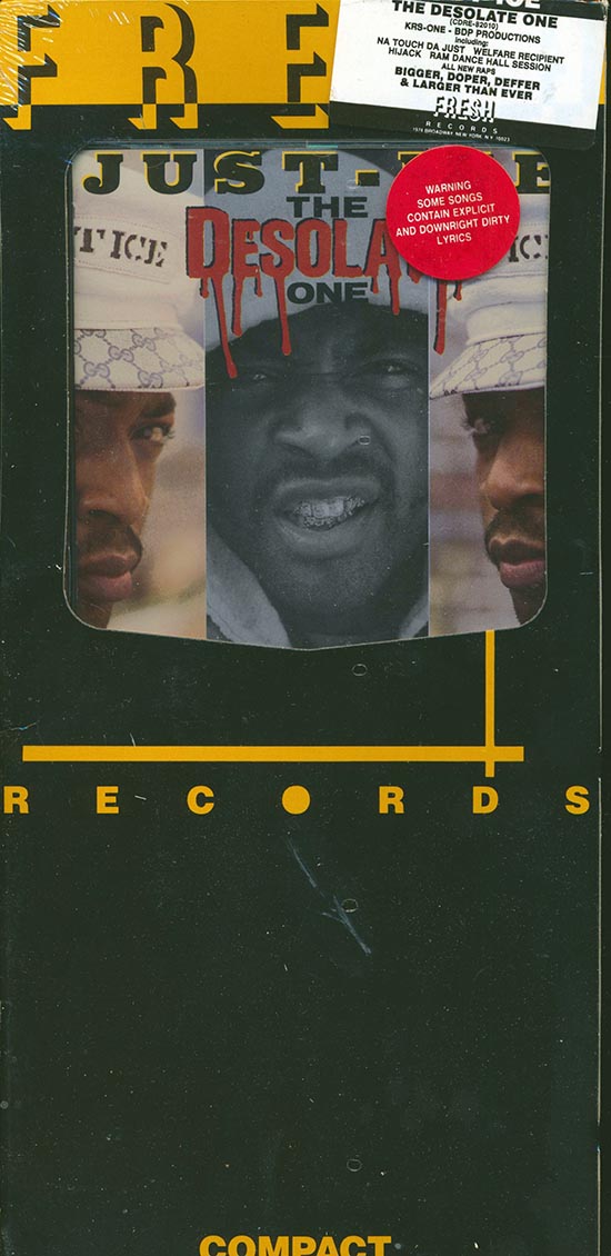 Just-Ice, KRS-One - The Desolate One (orig. longbox packaging)