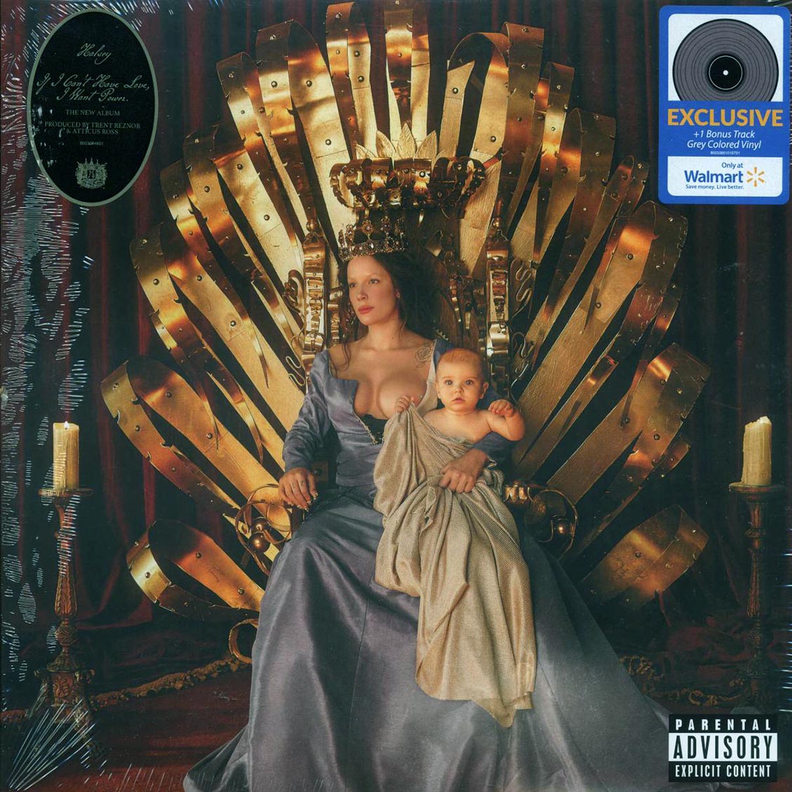 Halsey - If I Can't Have Love, I Want Power (+bonus track) (grey vinyl)