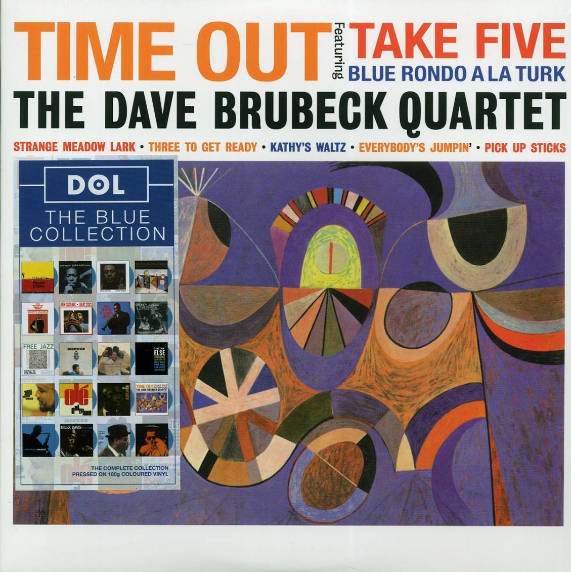 The Dave Brubeck Quartet - Time Out (180g) (blue vinyl)