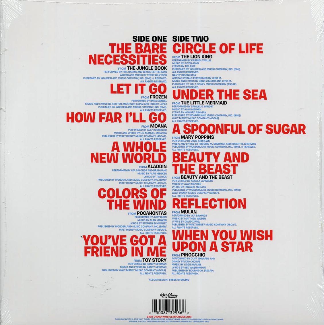 Elton John, Julie Andrews, Cliff Edwards, Etc. - Disney Ultimate Hits