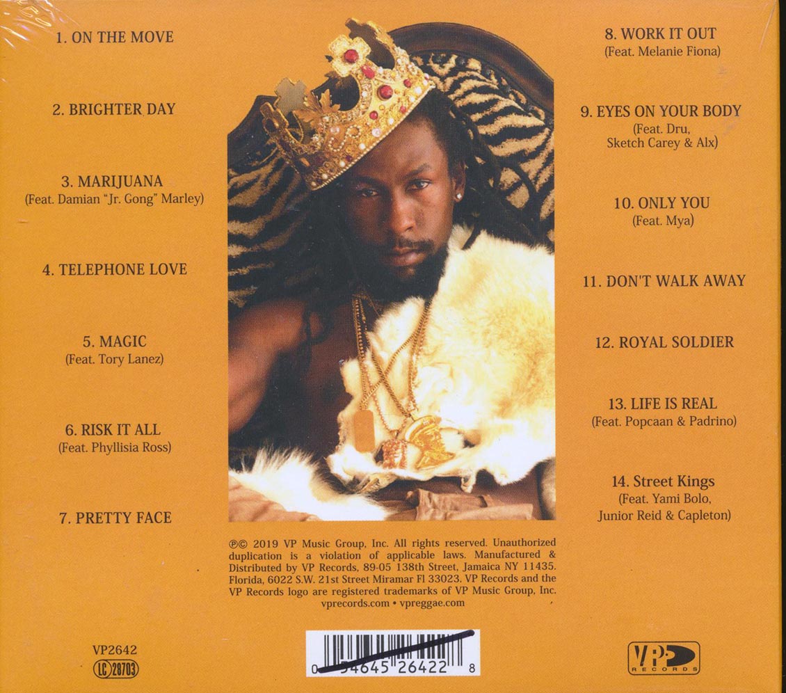 Jah Cure - Royal Soldier (marked/ltd stock)