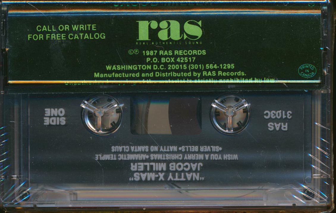 Jacob Miller, Ray I - Natty Christmas (orig. press)