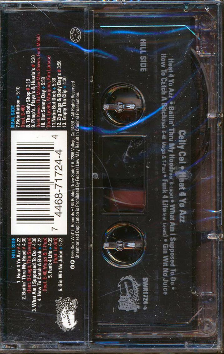 Celly Cel - Heat 4 Yo Azz (orig. press)