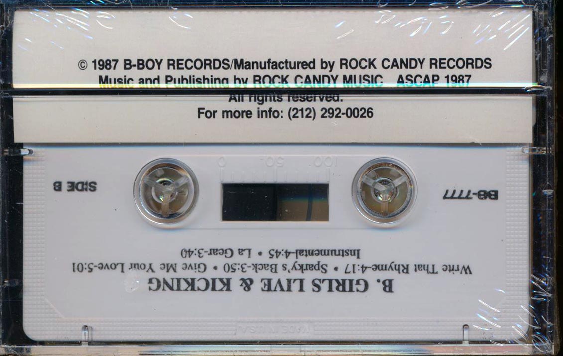 LA Star, Baby Doll, 5 Star Moet, Sparky D - B Girls Live & Kicking (orig. press)
