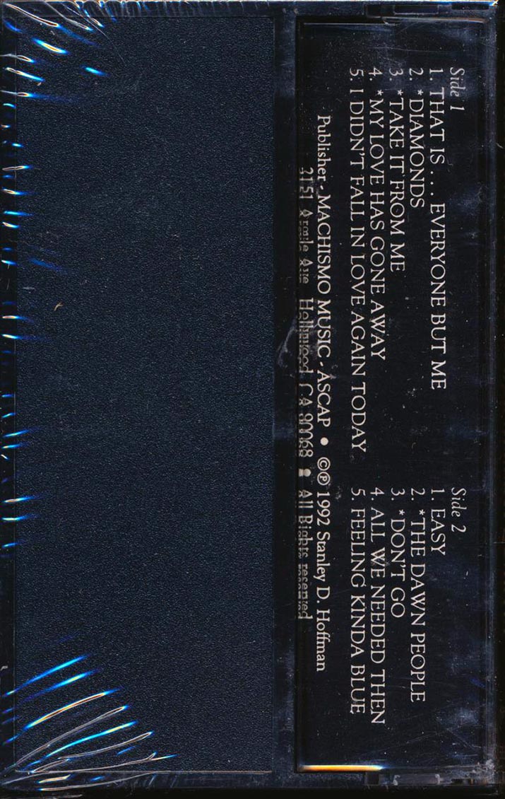 Marcia Chastain & Bob Alberti Quartet - The Sad & Sexy Love Songs Of Stan Hoffman (orig. press)