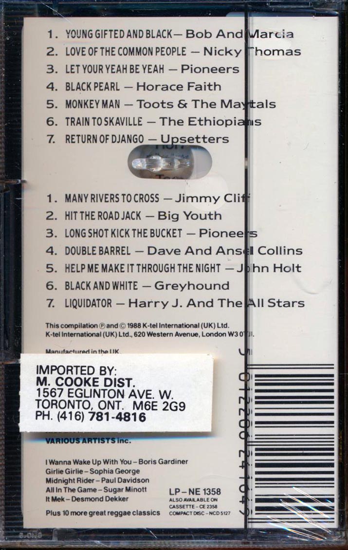 The Pioneers, The Ethiopians, Toots & The Maytals, The Upsetters, Etc. - Reggae Magic (orig. press)