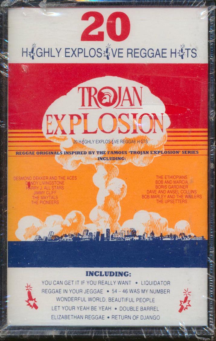 Toots & The Maytals, The Pioneers, The Upsetters, Desmond Dekker, Eric Donaldson, Etc. - Trojan Explision: 20 Highly Explosive Reggae Hits (orig. press)