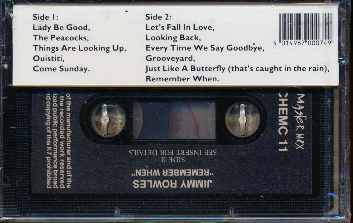 Jimmy Rowles - Remember When (orig. press)