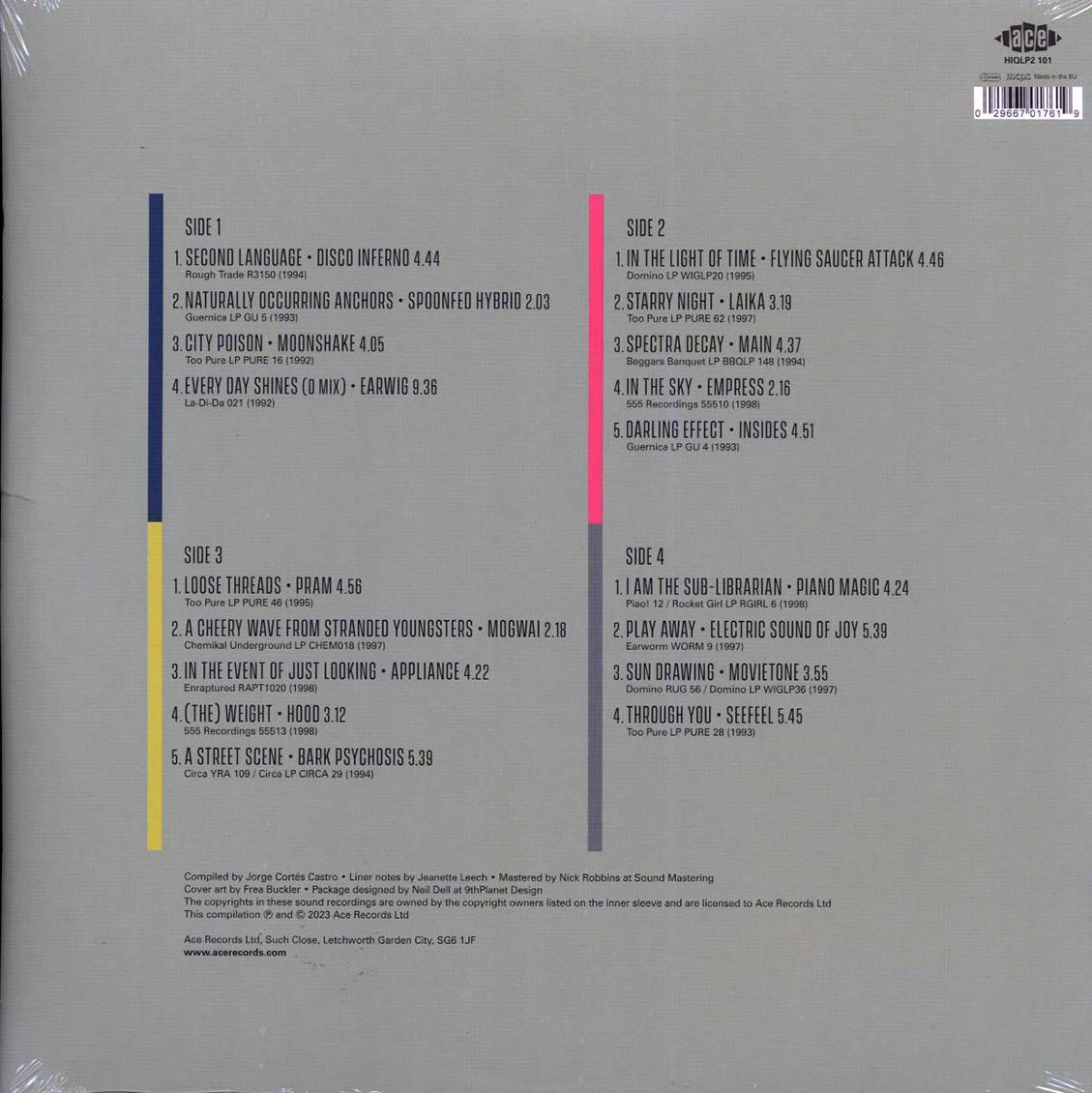 Disco Inferno, Flying Saucer Attack, Spoonfed Hybrid, Etc. - In The Light Of Time: UK Post-Rock & Leftfield Pop 1992-1998