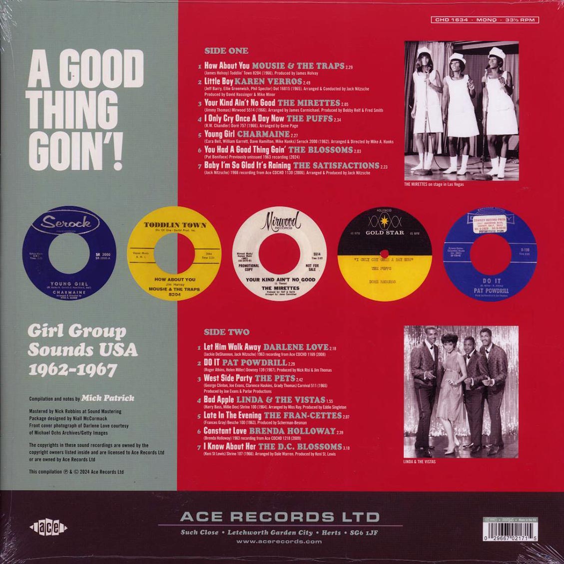 Mousie & The Traps, The Puffs, Darlene Love, The Blossoms, Etc. - A Good Thing Goin'! Girl Group Sounds USA 1962-1967 (180g)