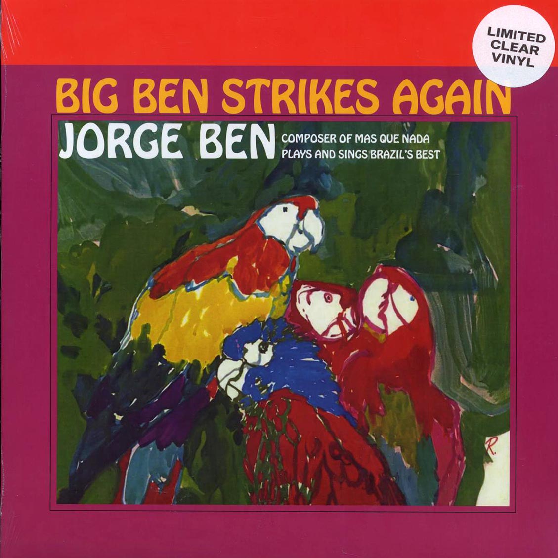 Jorge Ben - Big Ben Strikes Again (clear vinyl)