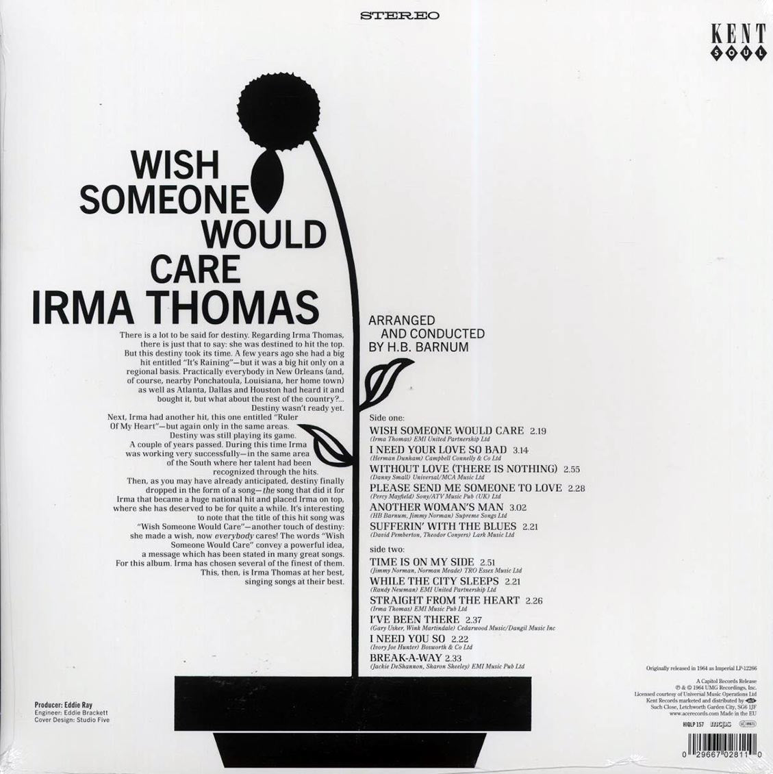 Irma Thomas - Wish Someone Would Care (180g)