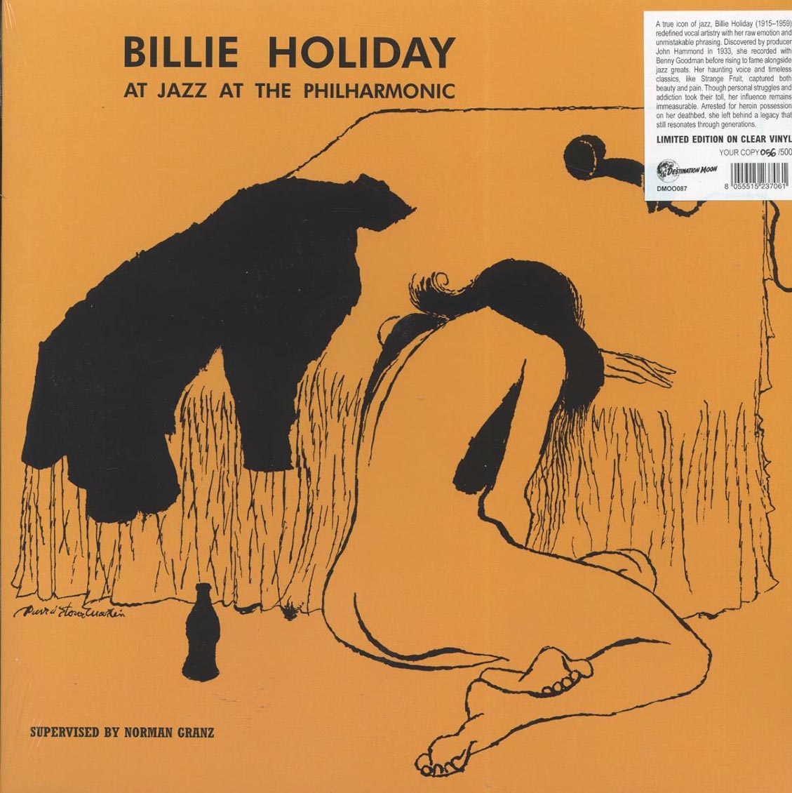 Billie Holiday - At Jazz At The Philharmonic (ltd. 500 copies made) (clear vinyl)