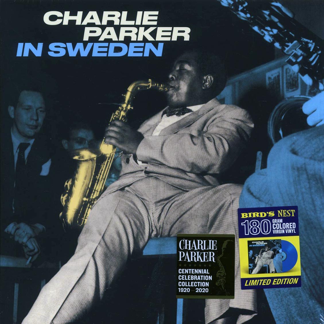 Charlie Parker - In Sweden (+2 bonus tracks) (ltd. ed.) (180g) (blue vinyl)