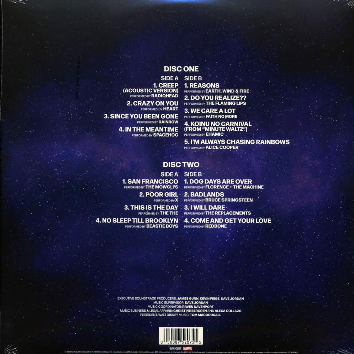 Radiohead, The Beastie Boys, Heart, The Replacements, Florence & The Machine, Etc. - Guardians Of The Galaxy Volume 3: Awesome Mix Volume 3 (ltd. ed.) (2xLP) (purple/blue swirl vinyl)