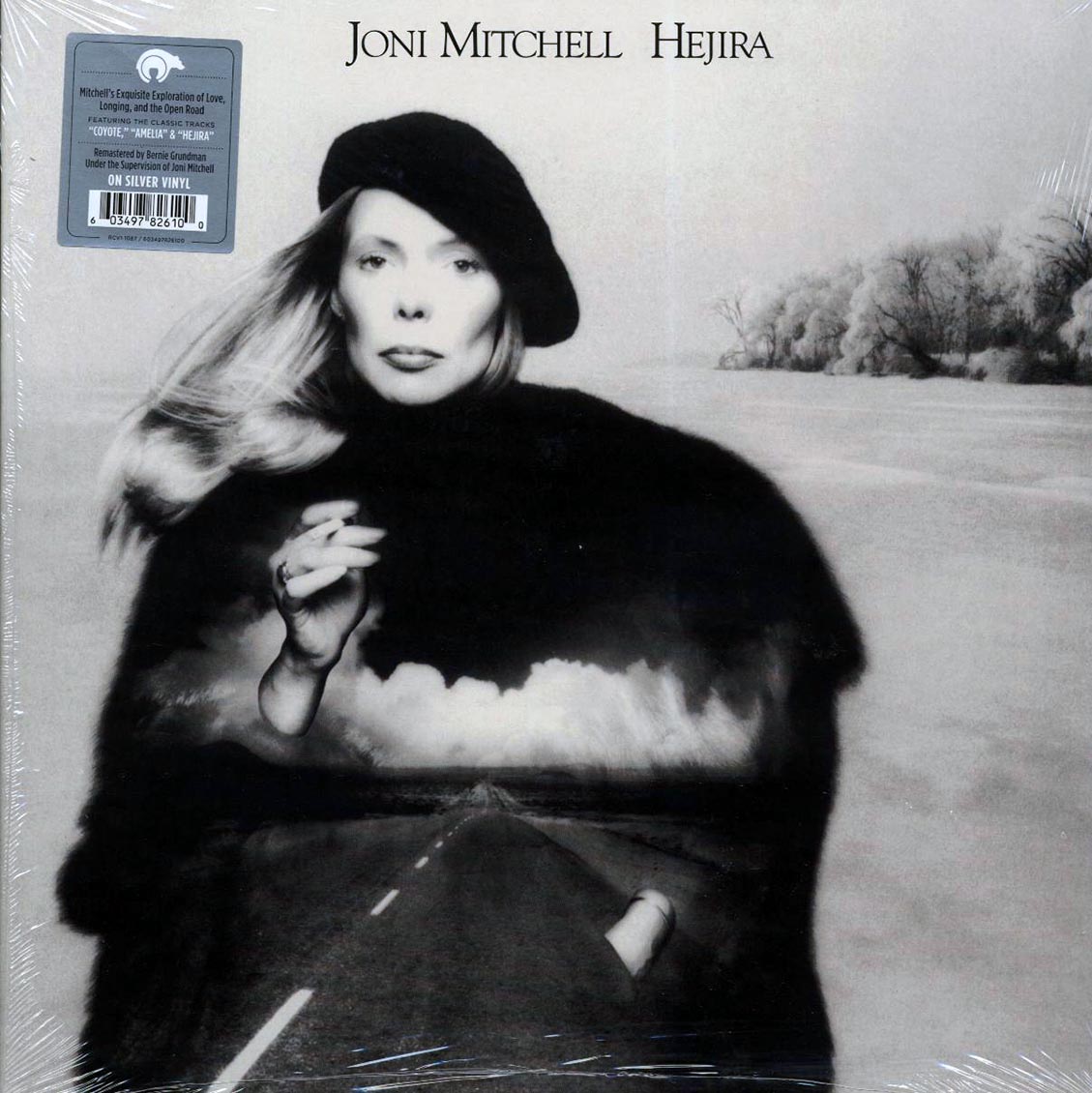 Joni Mitchell - Hejira (remastered) (silver vinyl)