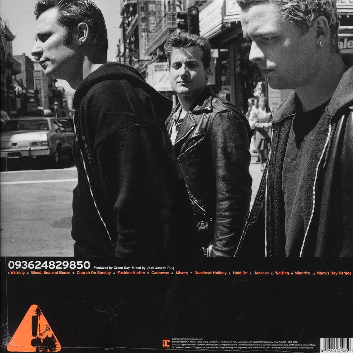 Green Day - Warning: (25th Anniv. Ed.) (ltd. ed.) (neon orange vinyl) (remastered)