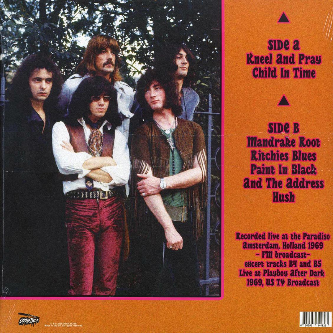 Deep Purple - Amsterdamned: Live At The Paradiso, Amsterdam 1969