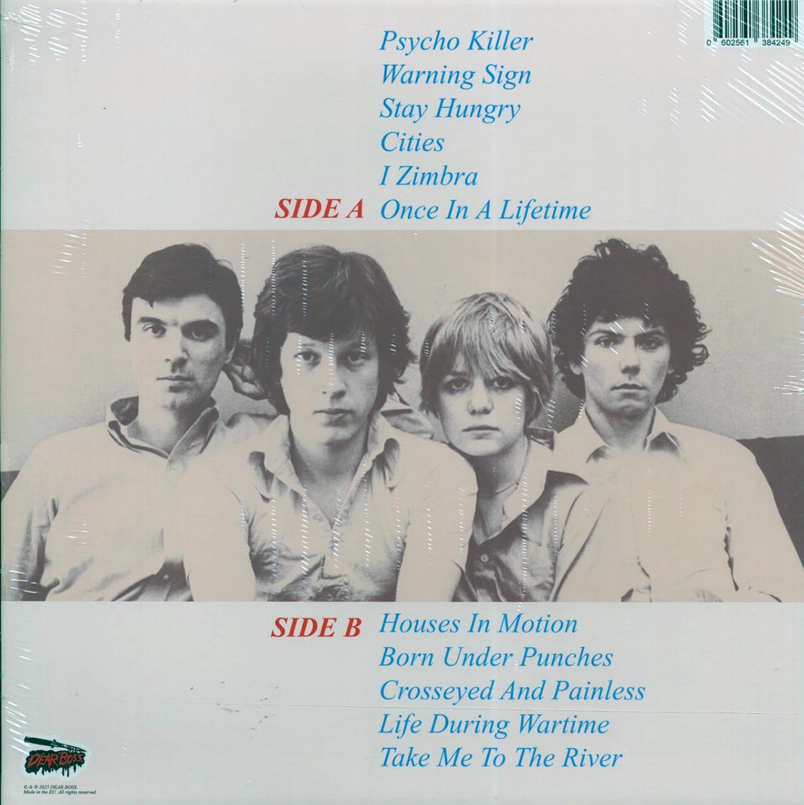 Talking Heads - The Warning Sign: Recorded Live At The Heatwave Festival, Mosport Park, Bowmanville, Ontario, Canada On August 23, 1980 (ltd. 300 copies made) (blue vinyl)