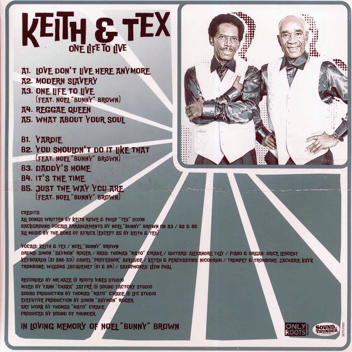 Keith & Tex - One Life To Live
