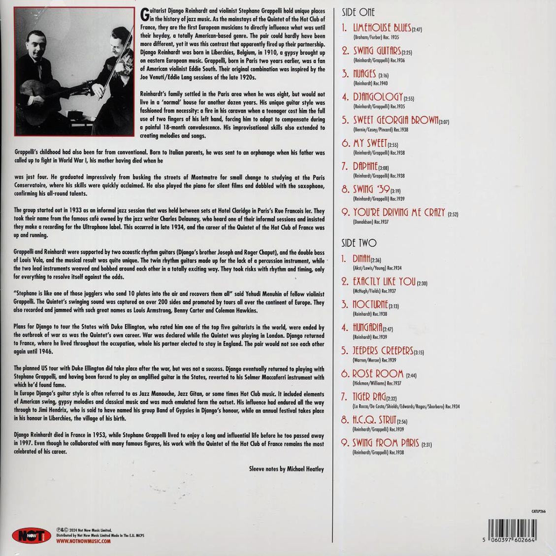 Django Reinhardt, Stephane Grappelli - The Ultimate Collection (180g)