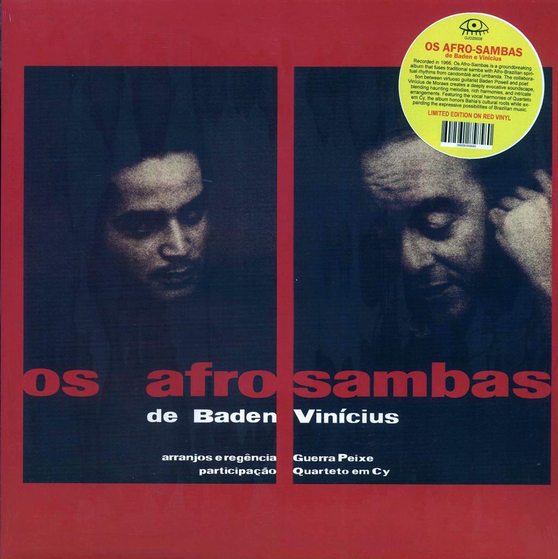 Baden Powell E Vinicius De Moraes - Os Afro Sambas (red vinyl)