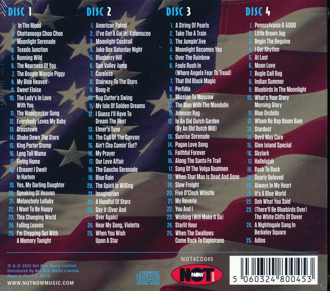 Glenn Miller - 100 Hits (100 tracks) (4xCD) (deluxe 4-fold digipak)