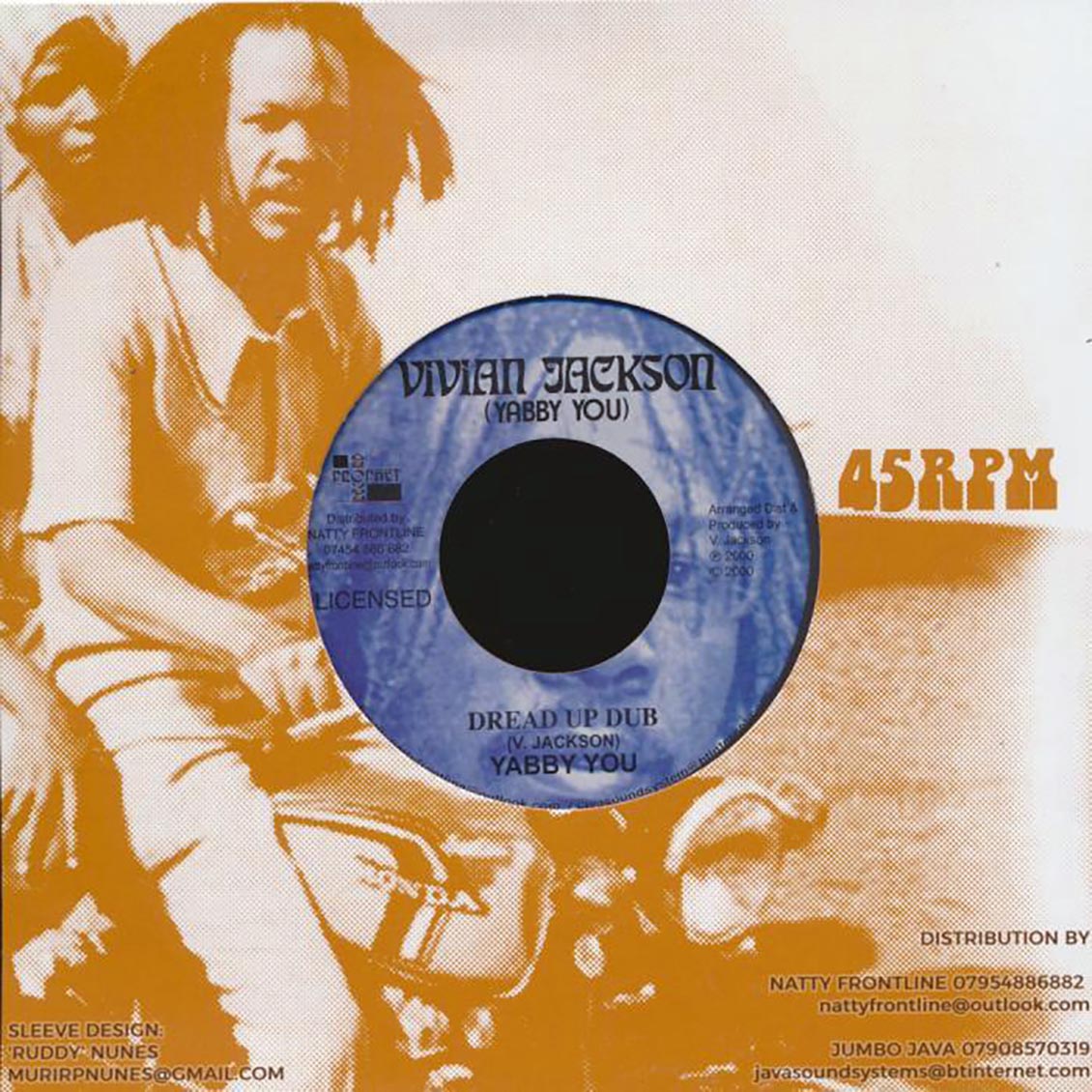 Yabby U - Dread Up (Jah Jah Way) / Version