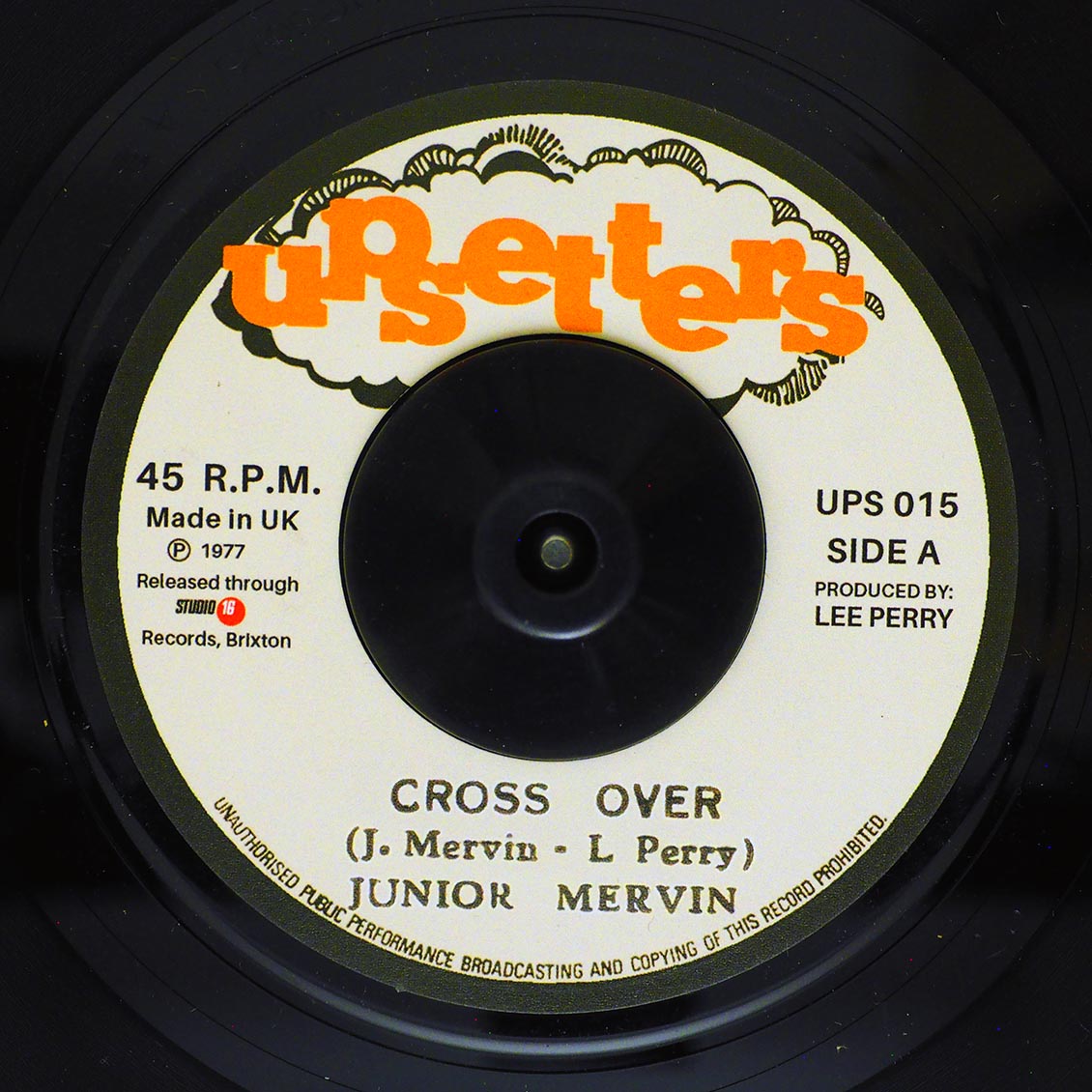Jr. Murvin - Cross Over / Upsetters - Cross Over Dub