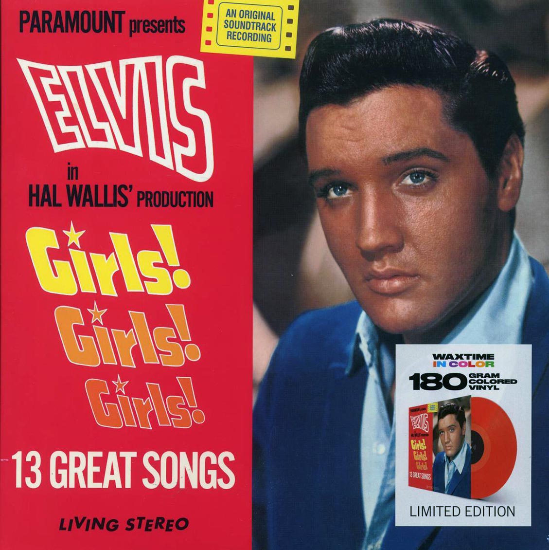 Elvis Presley - Girls! Girls! Girls! (180g) (red vinyl) (incl. 2x7")